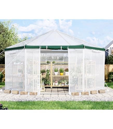 GREEN HOUSE　GH-CFS-XSC8G [8GB] Amazon.com : 8 FT. x 6 FT. GREENHOUSE : Patio, Lawn & Garden